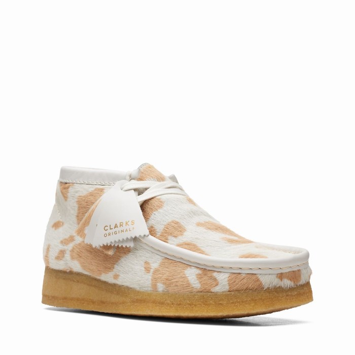 Bottes Clarks Wallabee Femme Marron | ZL4P8HXV