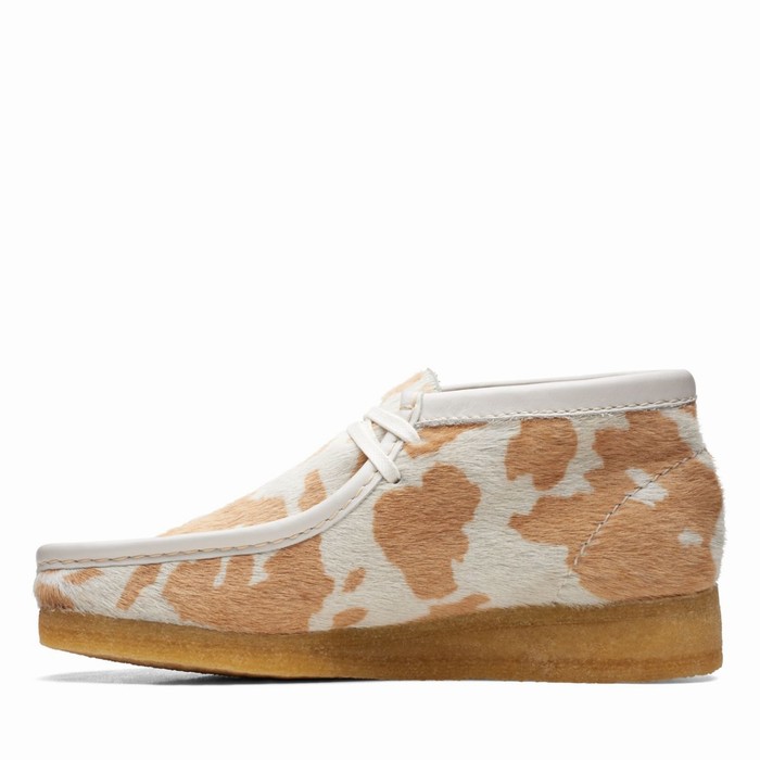 Bottes Clarks Wallabee Femme Marron | ZL4P8HXV