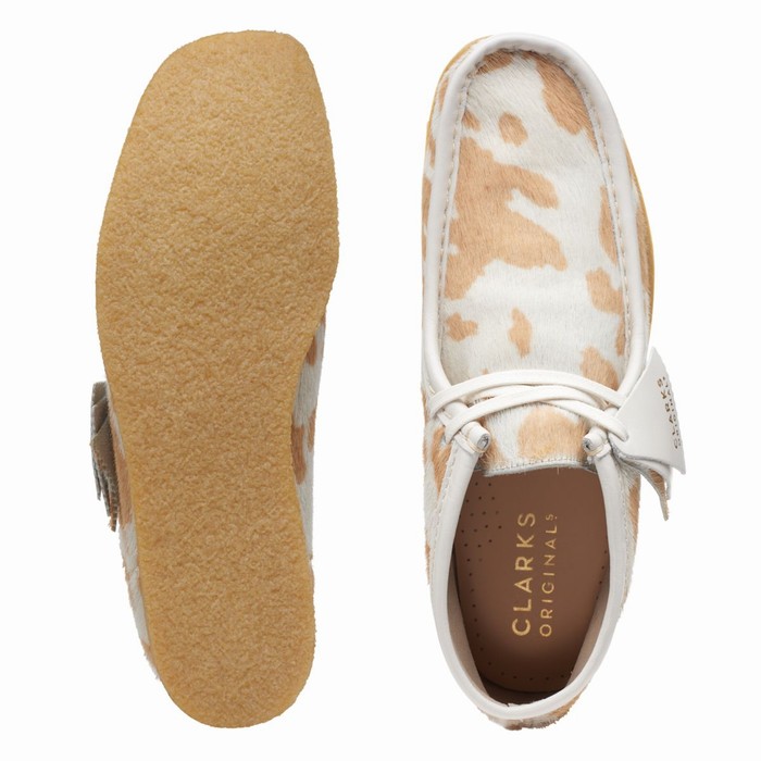 Bottes Clarks Wallabee Femme Marron | ZL4P8HXV