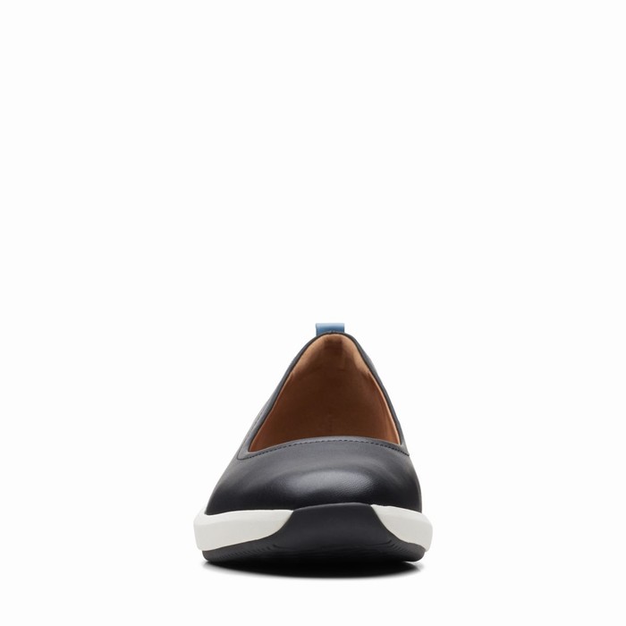 Chaussures Plates Clarks Un Rio Vibe Femme Noir | APTAGCSW