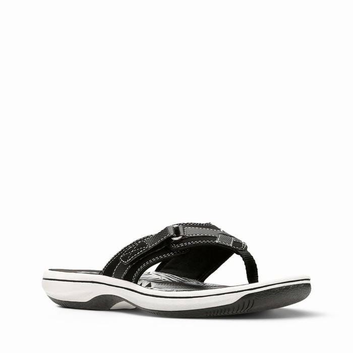 Sandales Clarks Breeze Sea Femme Noir | OIF05RBK