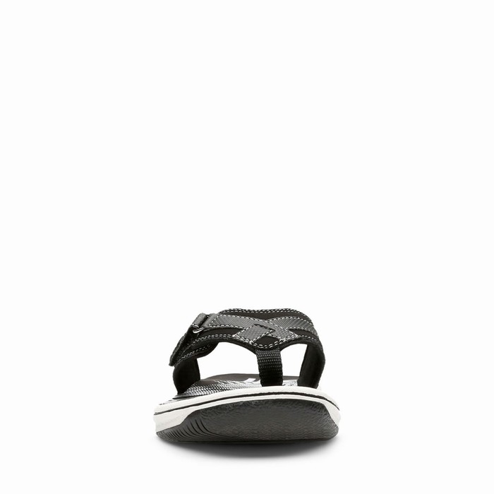 Sandales Clarks Breeze Sea Femme Noir | OIF05RBK