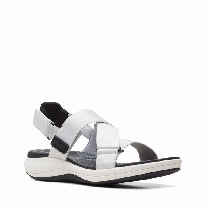 Sandales Clarks Mira Sun Femme Grise Clair | HD3S85M7