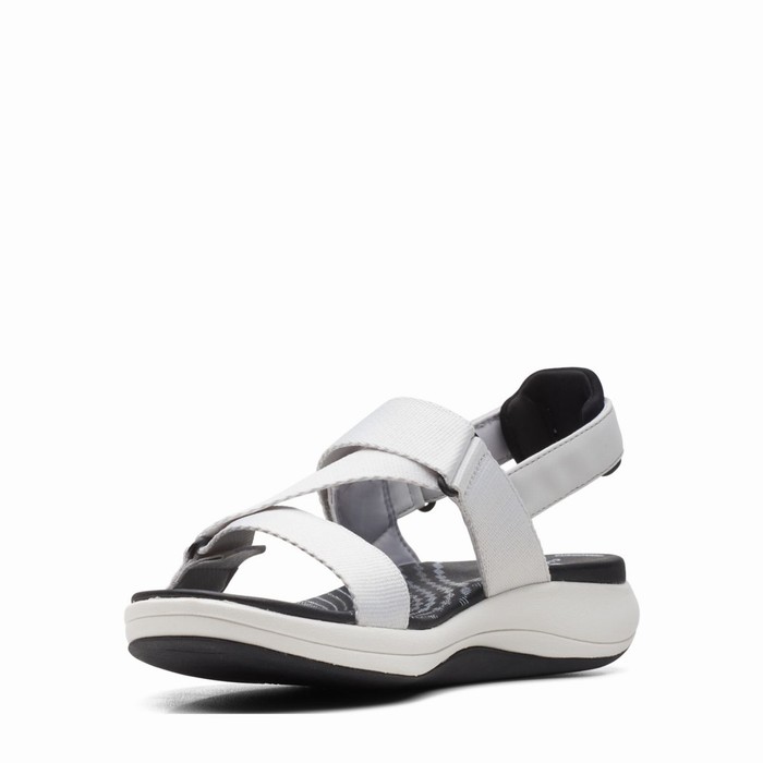 Sandales Clarks Mira Sun Femme Grise Clair | HD3S85M7