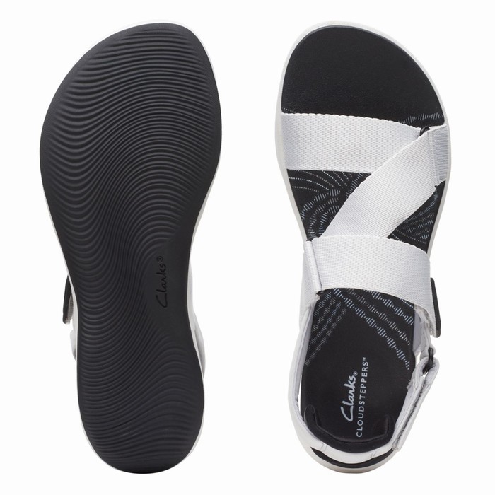 Sandales Clarks Mira Sun Femme Grise Clair | HD3S85M7