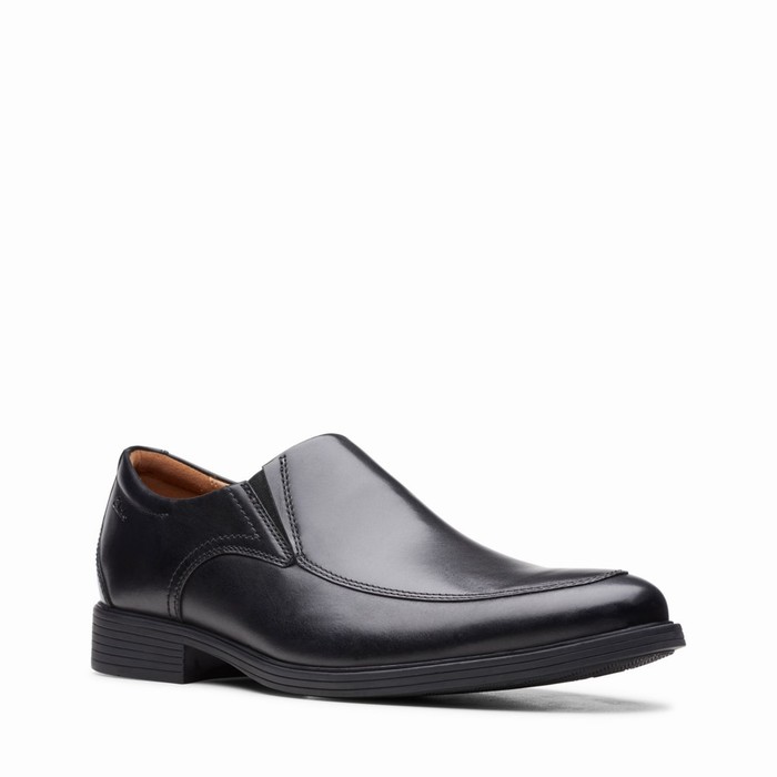Slip On Clarks Whiddon Step Homme Noir | MTHNYWWB